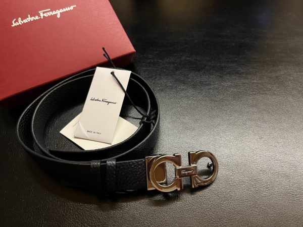 Ceinture FERRAGAMO Gancini reversible