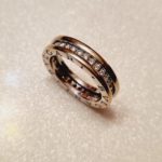 Bague Bulgari B zero 1 en or blanc et diamant