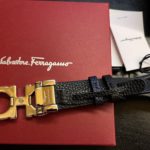 Ceinture FERRAGAMO Gancini reversible