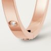 Cartier Love Bracelet en or rose avec 10 diamants taille 18