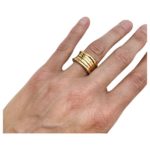Bague, BVLGARI B zero 1, en or jaune taille 53