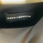 Robe Paco Rabanne noire