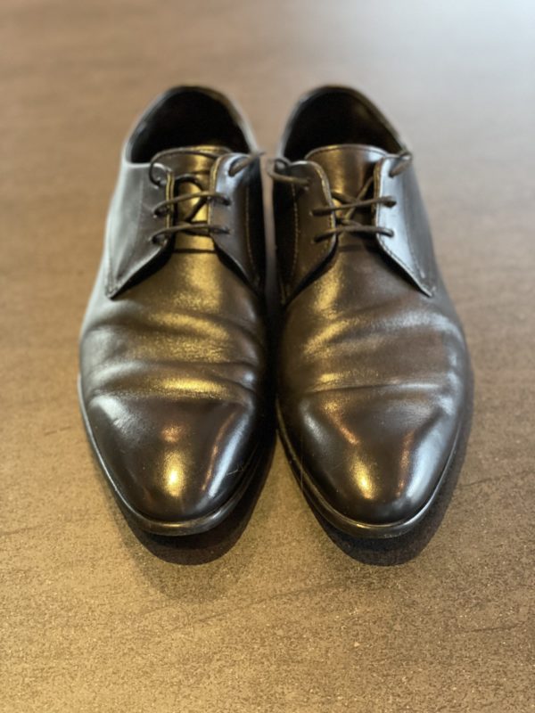 Hugo Boss, chaussures en cuir de ville homme, taille 41