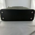 LOUIS VUITTON Sac Capucine BB en cuir vert poignée python