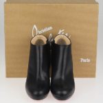 Christian Louboutin Bottine rock and gold 100