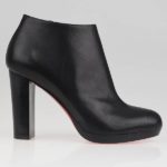 Christian Louboutin Bottine rock and gold 100