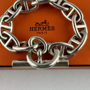 HERMES Bracelet Chaîne d\'ancre, grand modèle