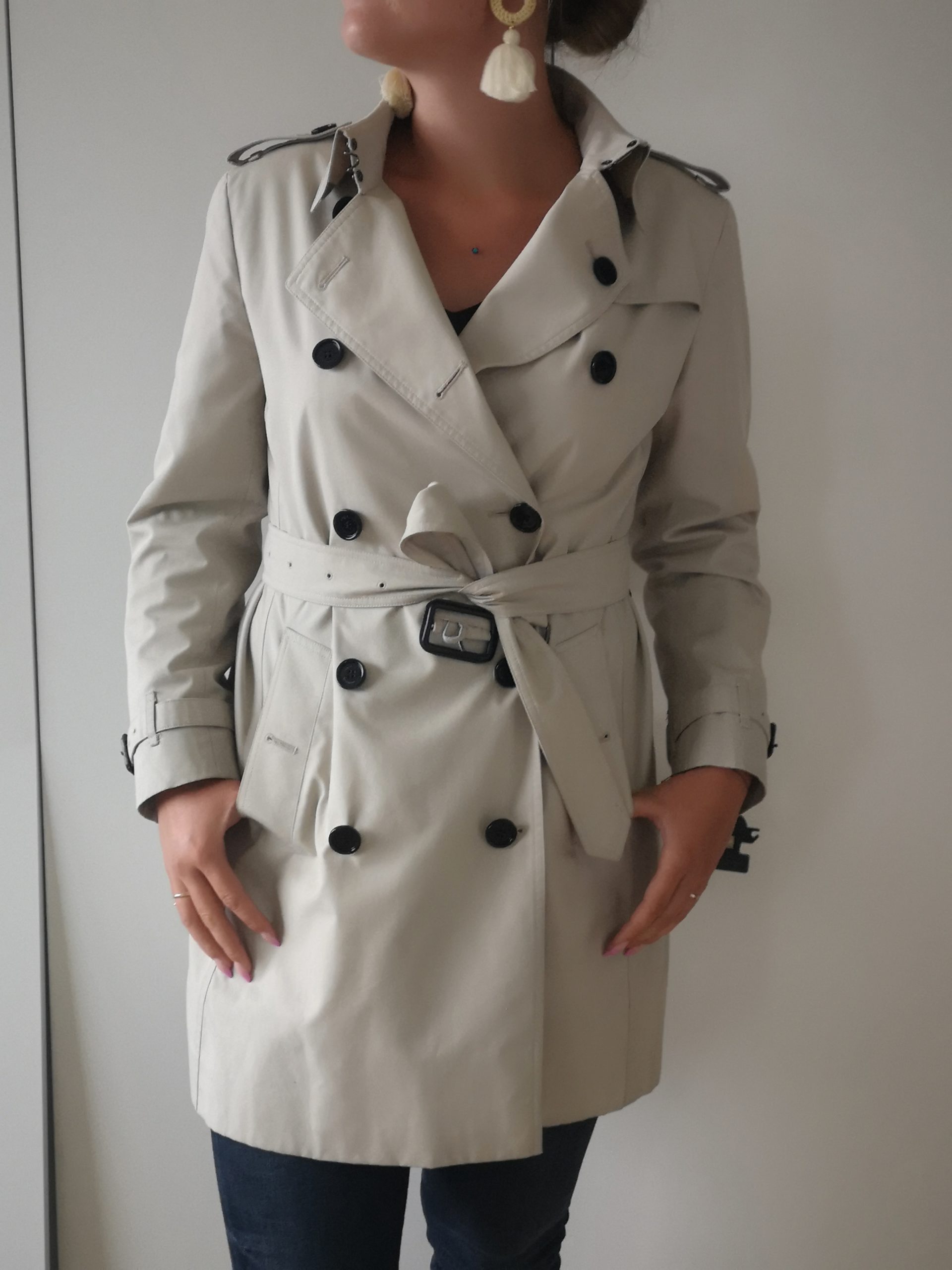 imper burberry occasion