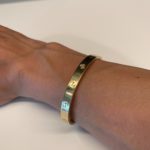 Bracelet Cartier Love Or jaune taille 18