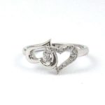 Bague Piaget avec diamants Or blanc 18 Taille 54