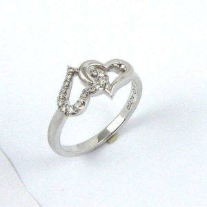 Bague Piaget avec diamants Or blanc 18 Taille 54