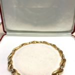 Cartier Collier Arabesque or rose et blanc