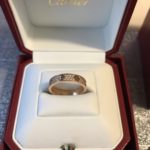 Cartier love ,bague