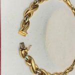 Cartier Collier Arabesque or rose et blanc