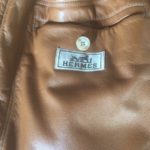 Blouson cuir Hermes
