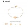 Bracelet or rose - collection Purity de Gynette NY