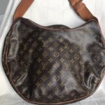 LOUIS VUITTON Monogram Canvas Croissant GM Bag