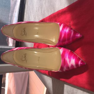 Christian Louboutin pumps originaux, pointure 38.5, talon 12cm