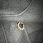 Vend manteau Versace noir