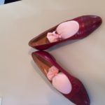 Escarpins de marque Harel, cuir rouge