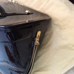 LOUIS VUITTON Amarante Monogram Vernis Alma GM Bag