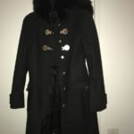 Vend manteau Versace noir