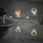 Vend manteau Versace noir