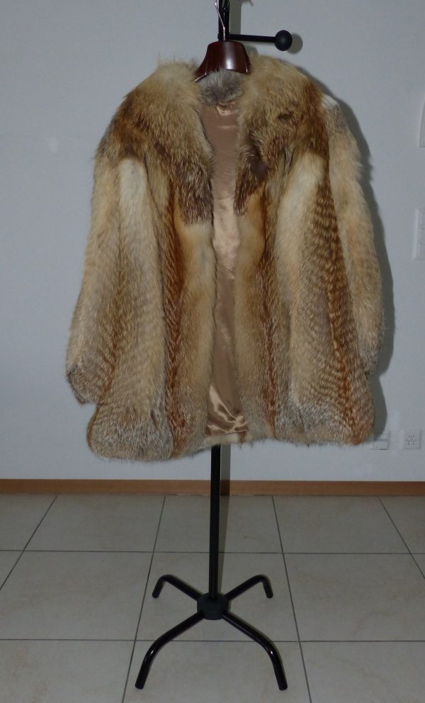 Magnifique manteau en coyote T36
