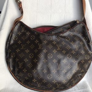 LOUIS VUITTON Monogram Canvas Croissant GM Bag