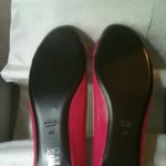 Gucci Authentic Womens Pink Patent Leather Peeptoe Ballet Flats Shoes sz 40 new