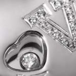 Collier Chopard Happy diamants,